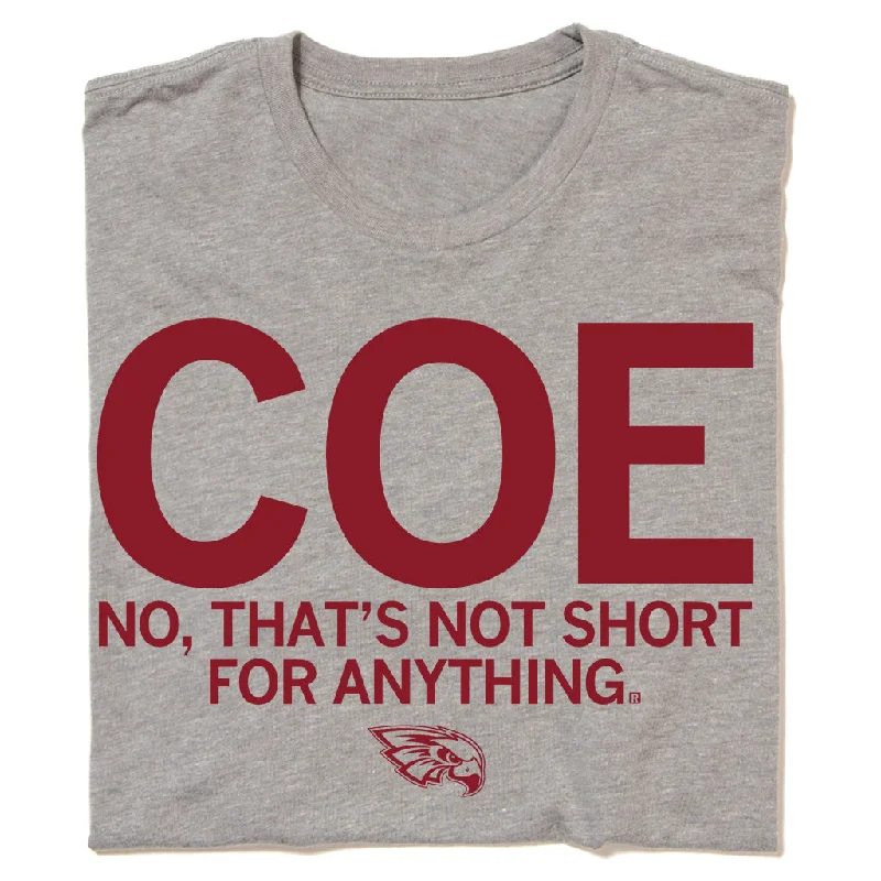 Coe: Not Short For Anything