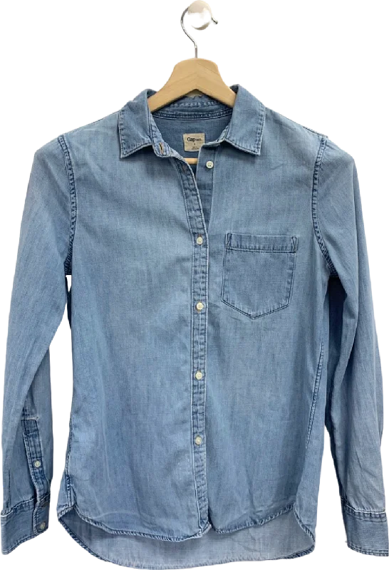 Gap Light Blue Denim Shirt S