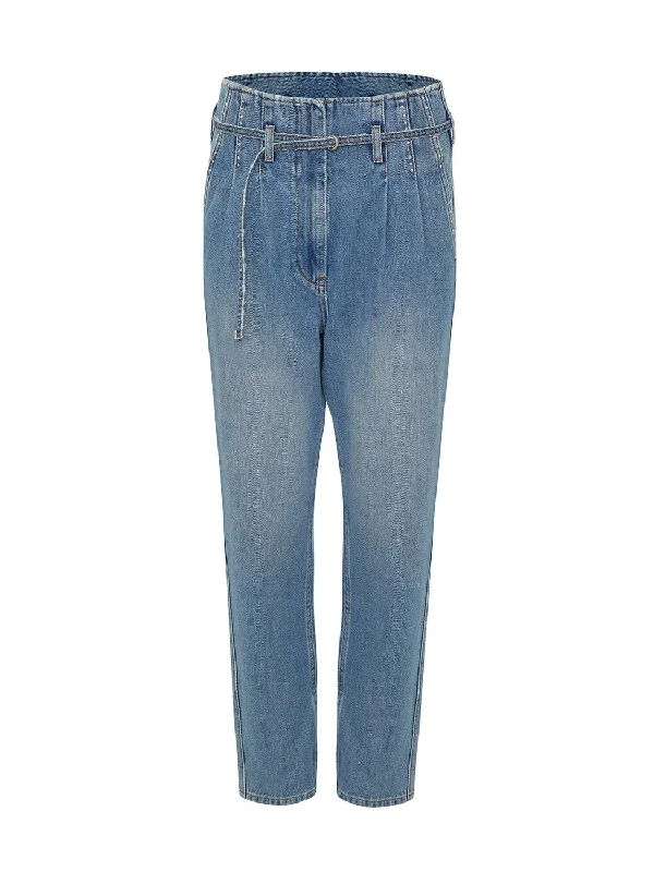 High-Waisted Mom Jeans