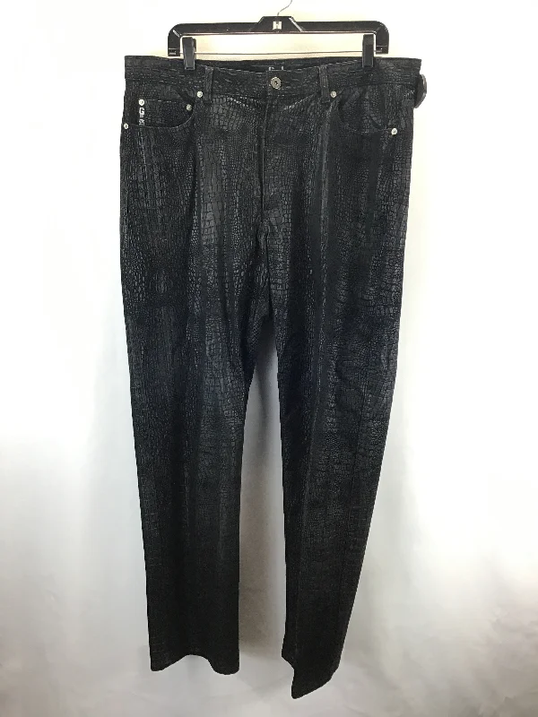 Jeans Straight By Guess In Black, Size: 22