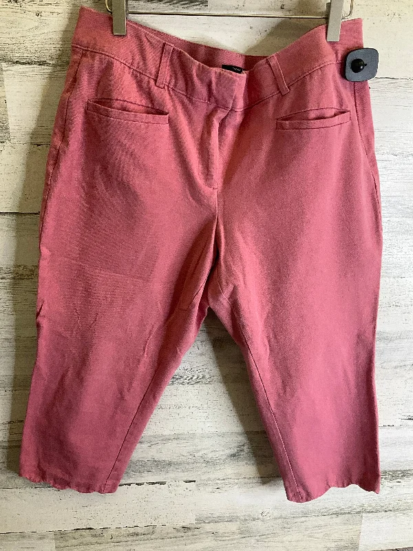 Capris By Lane Bryant In Pink, Size: 14