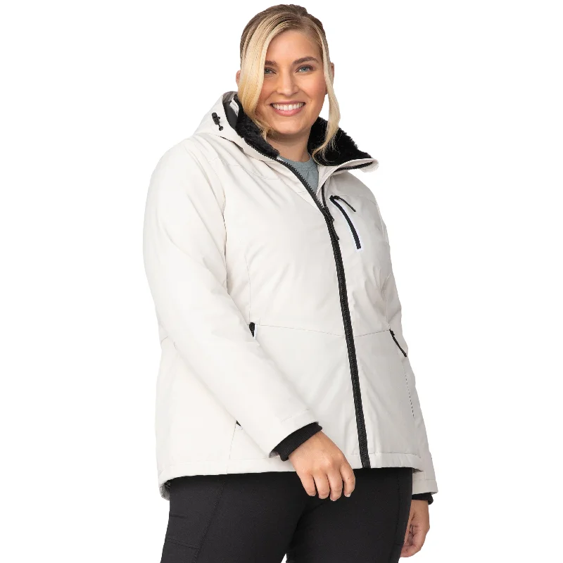 Free Country Women's Plus Size FreeCycle Thermo Super Softshell II Jacket