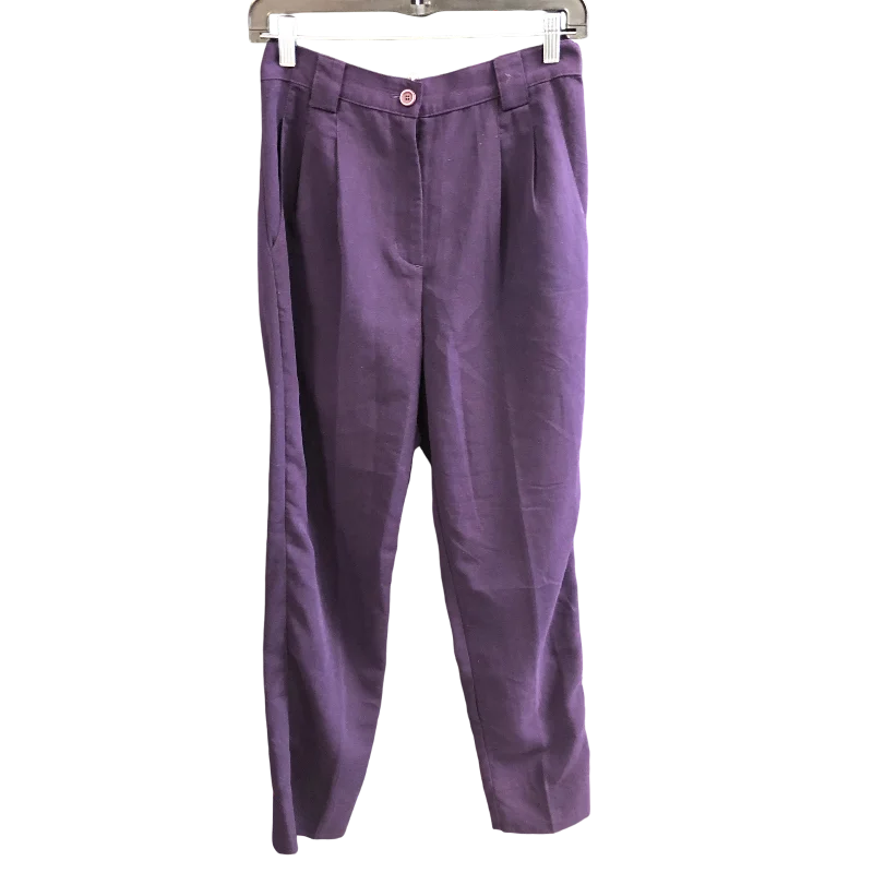 Pants Dress By American Apparel In Purple, Size: S