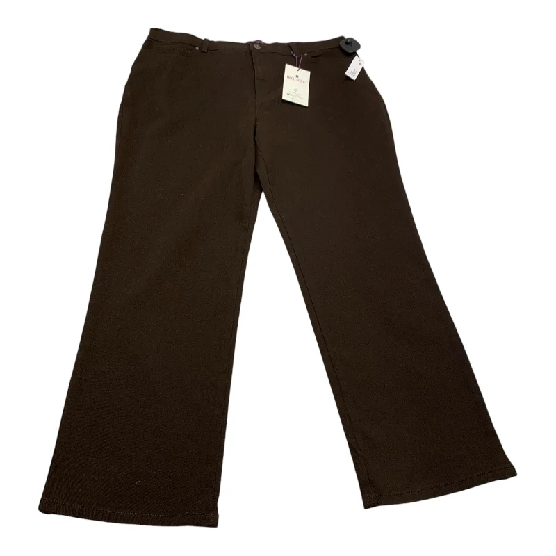 Pants Other By Gloria Vanderbilt In Brown, Size: 18