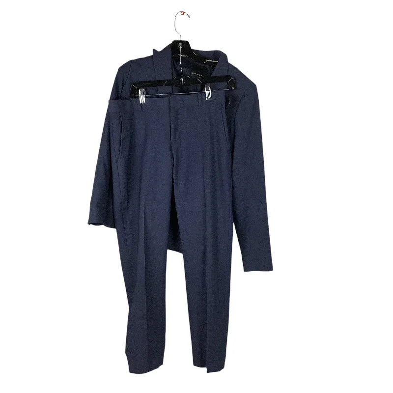 Pants Suit 2pc By Banana Republic In Blue, Size: 8