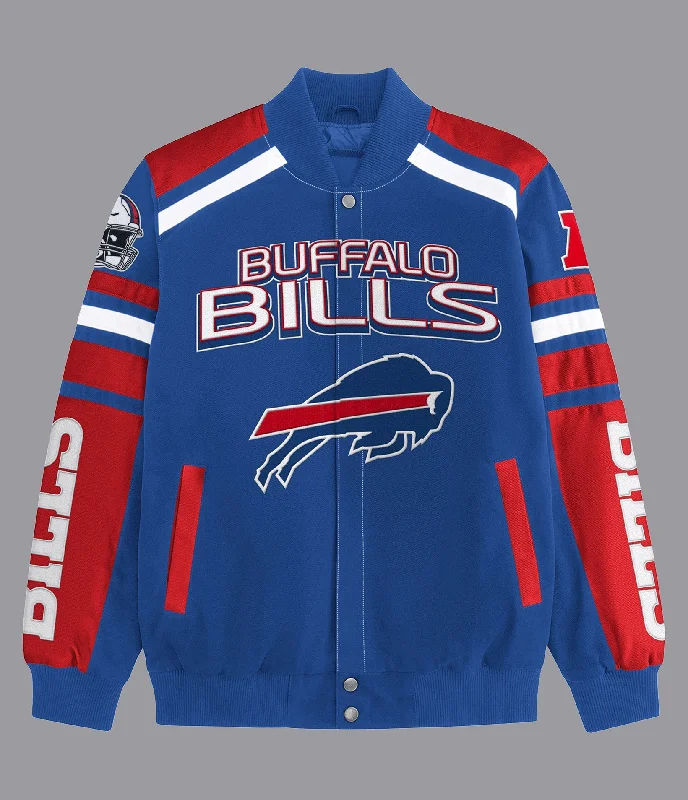 Buffalo Bills Power Forward Racing Jacket