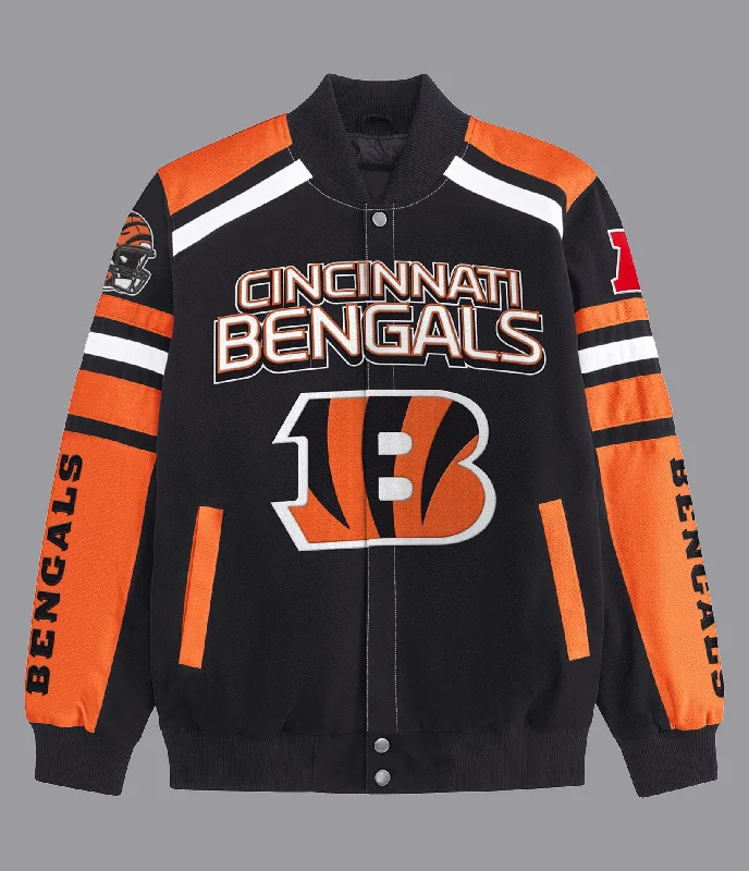 Cincinnati Bengals Power Forward Racing Jacket