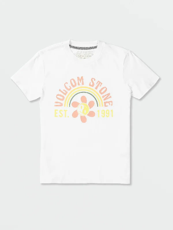 Shir Fine Short Sleeve Tee Shirt - White