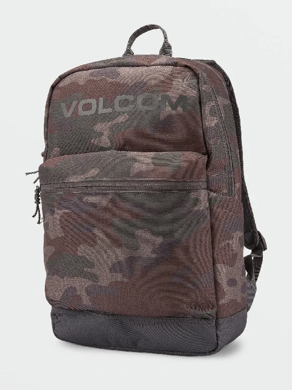 Volcom School Backpack - Army Green Combo