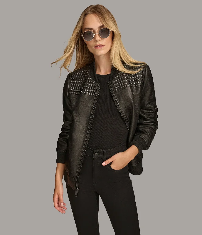 Jayda Studded Bomber