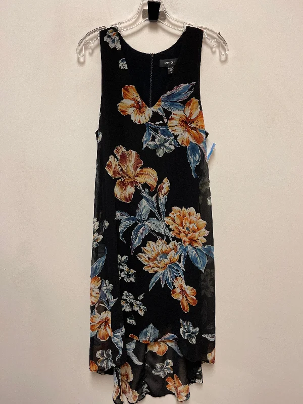 Dress Casual Maxi By Karen Kane In Black & Yellow, Size: M