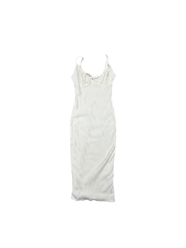 Dress Casual Midi By Lulus In White, Size: S