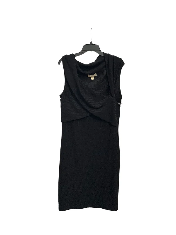 Dress Casual Midi By Michael By Michael Kors In Black, Size: 1x