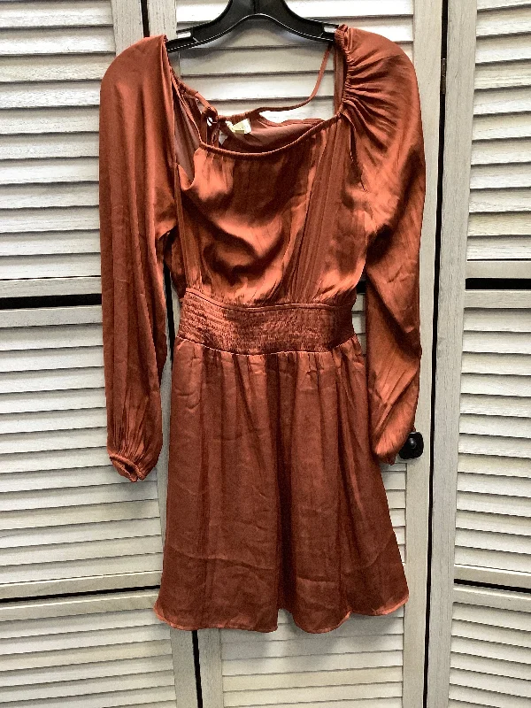 Dress Casual Midi By Promesa In Rose Gold, Size: S