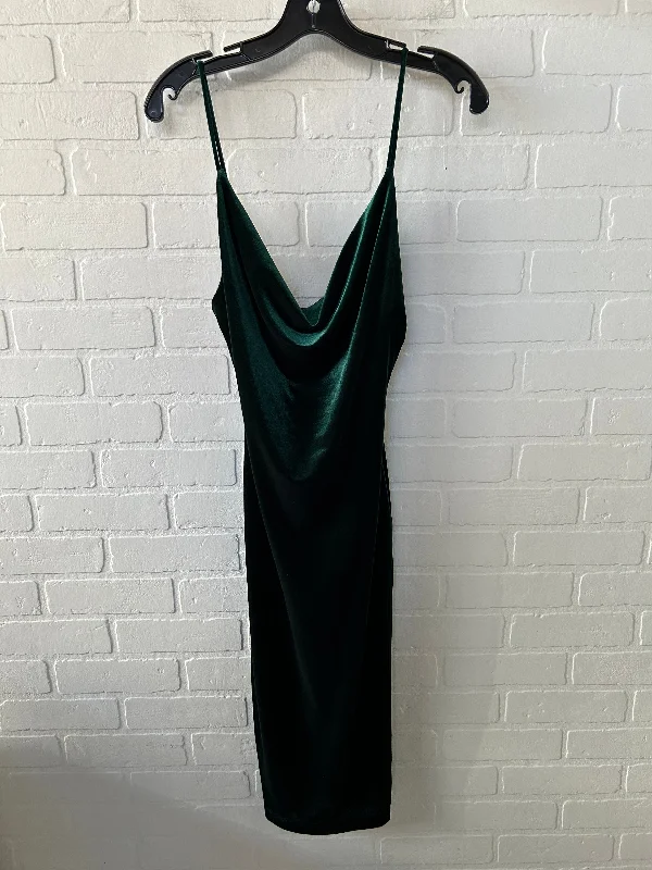 Dress Party Midi By Lulus In Green, Size: S