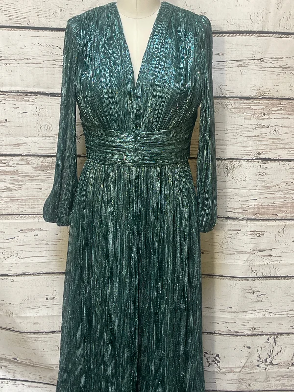 Dress Party Midi By Shosanna In Green, Size: 6