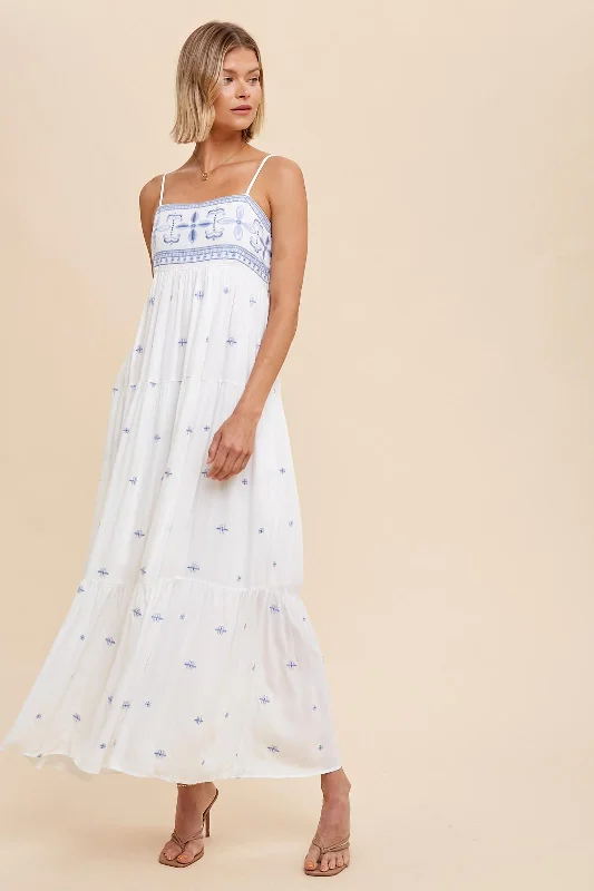 Emerson Embroidered Maxi