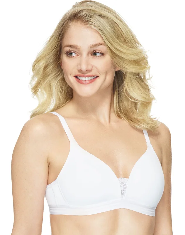 Hanes Womens T-Shirt Soft Foam Wirefree Bra